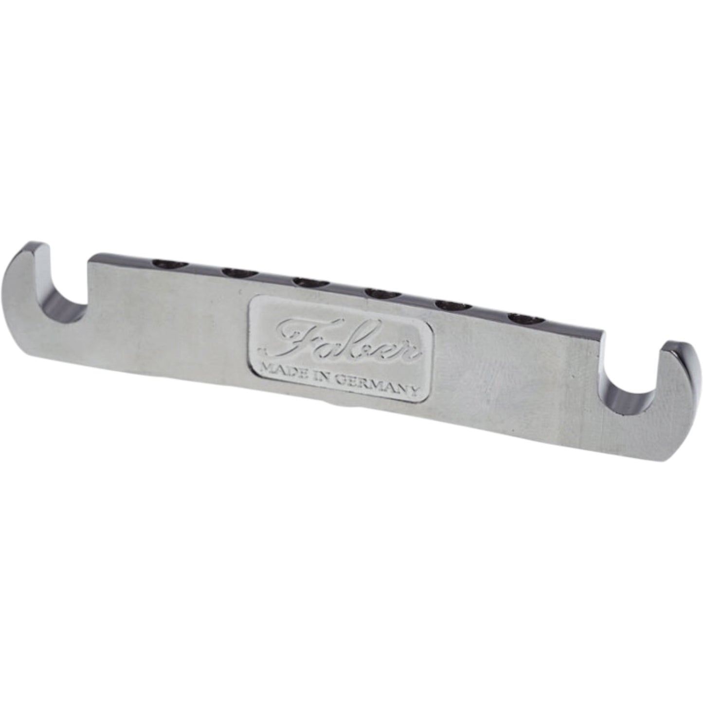 Faber TP-59NG Faber TP-'59 Vintage Spec ALU Stop Tailpiece, nichelat, lucios