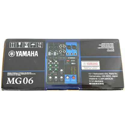 Yamaha MG06 - Pat´s Guitars