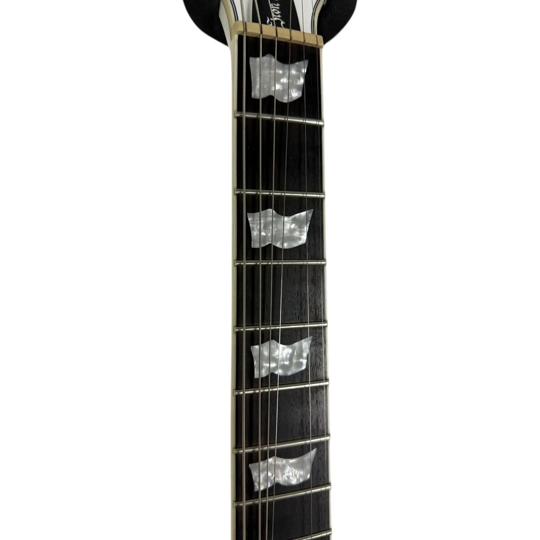 ESP LTD James Hetfield Signature Iron Cross 2021 - Snow White Aged - Pat´s Guitars