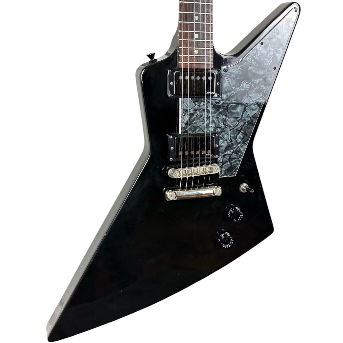 Gibson 76’ Reissue Explorer 204 - Ebony - EMG MOD