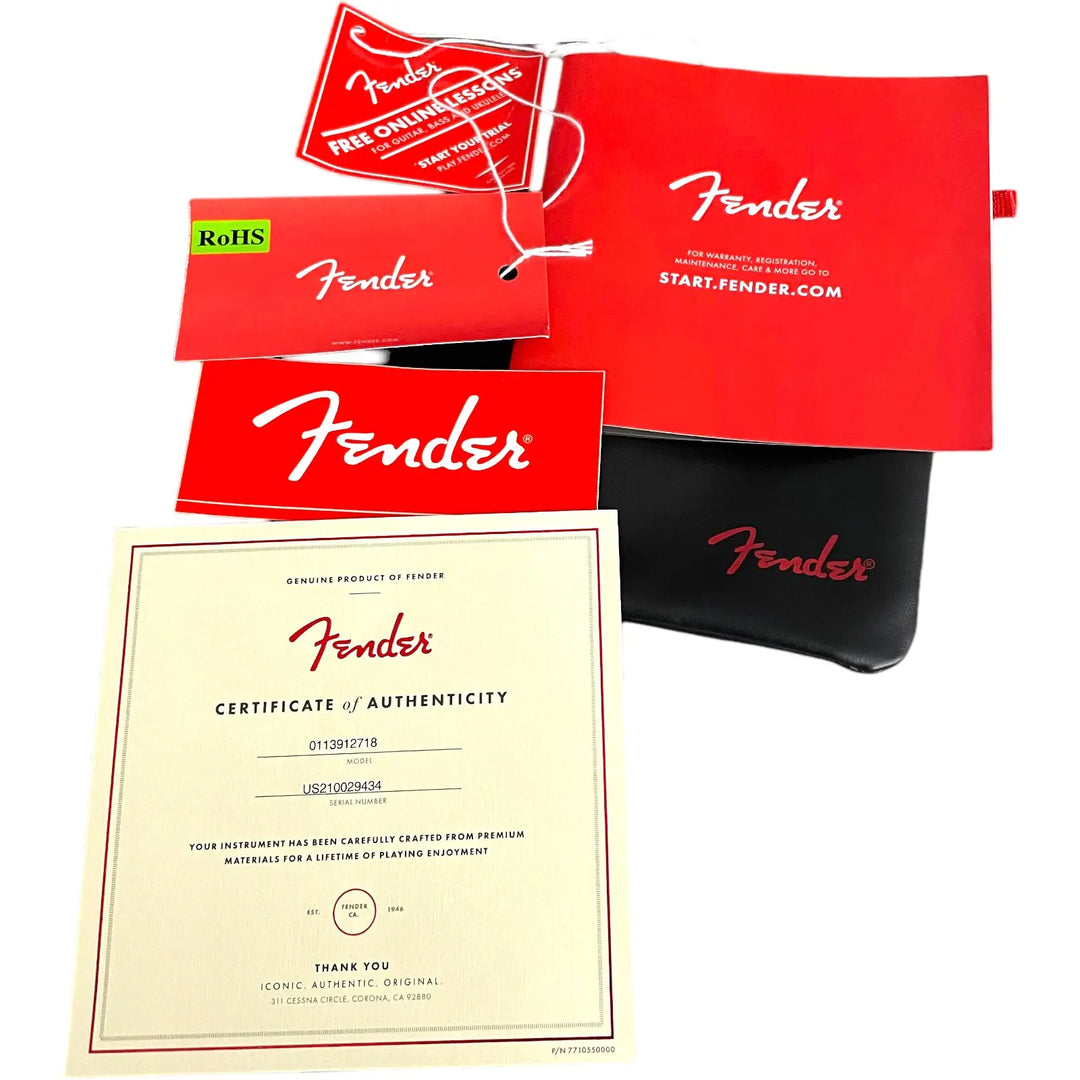 Fender American Professional II 2021 - Mystic Surf Green - Pat´s Guitars