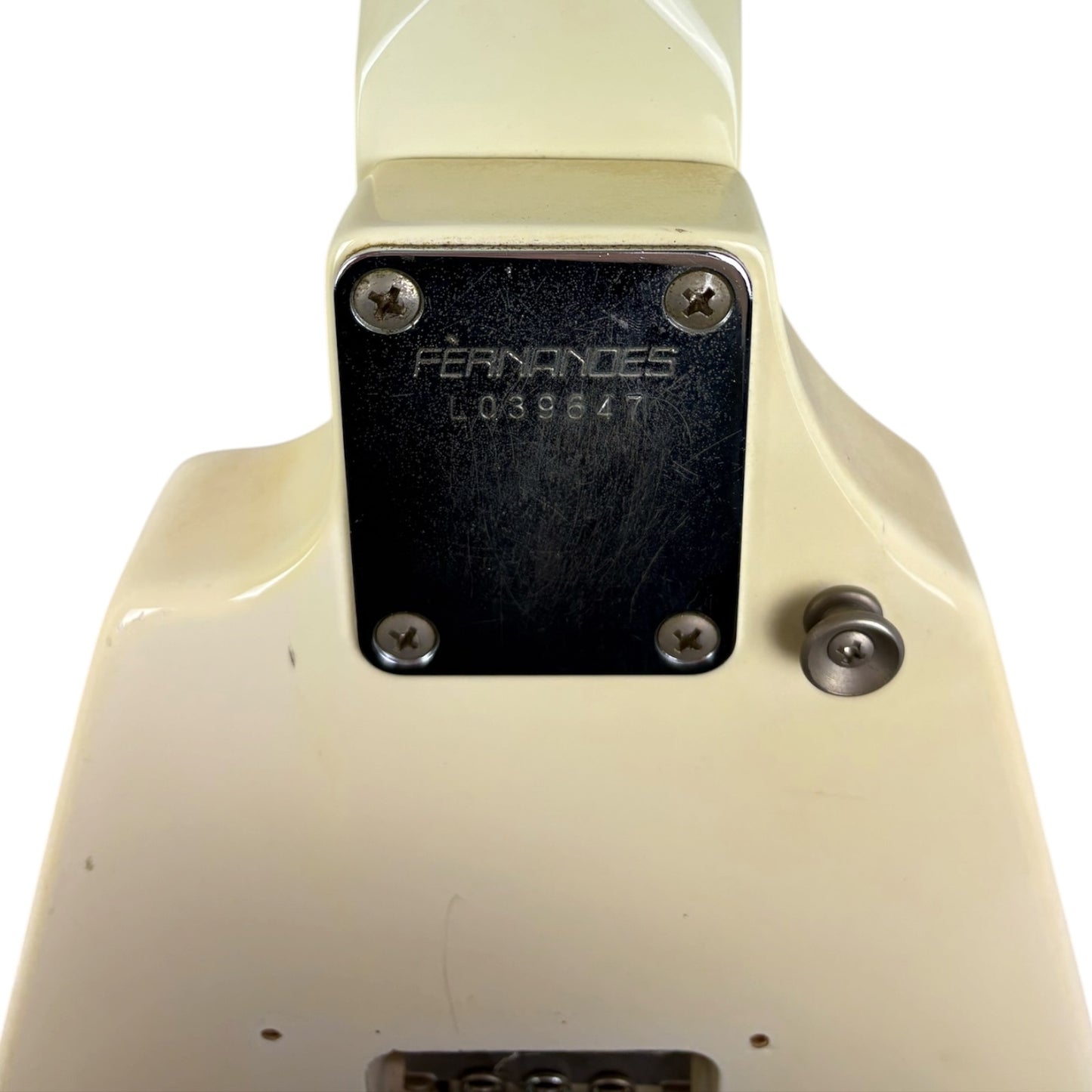 Fernandes Flying V - Vintage bílá