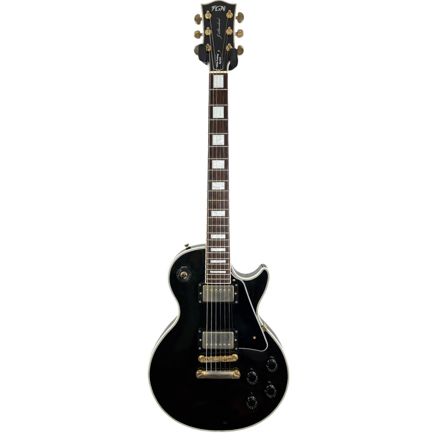 FGN フジゲン レスポールカスタム J-スタンダード 2012年 - エボニー
