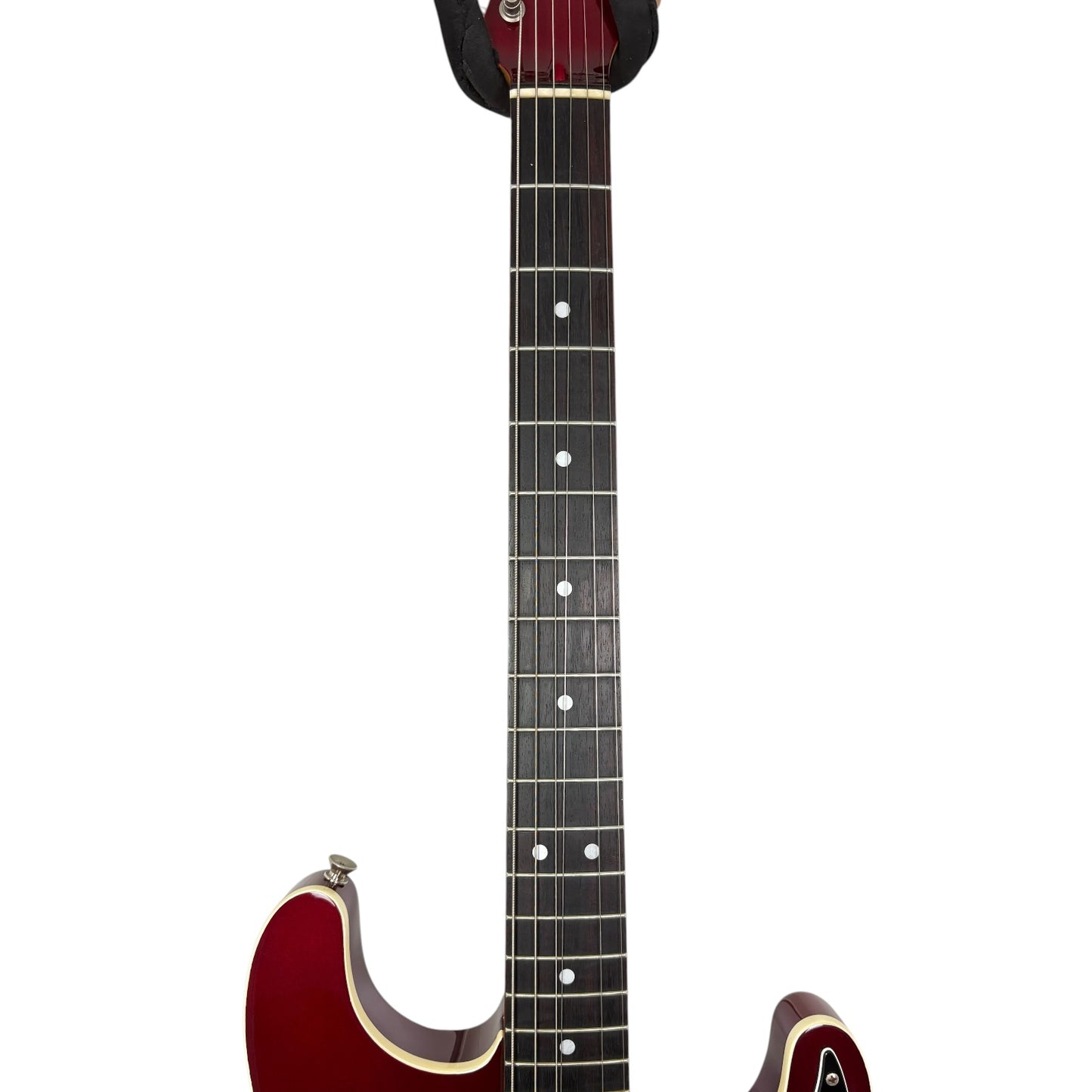 Fender Japan Aerodyne Stratocaster 2012 – stary cukierkowy czerwony