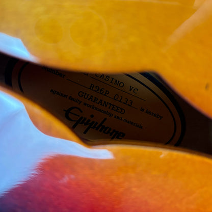 Epiphone Casino VC 1996 - Sunburst