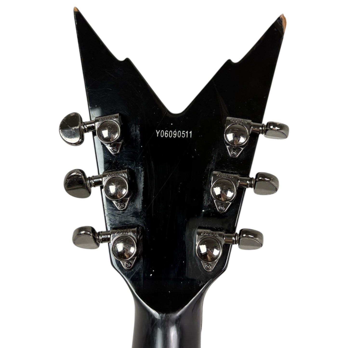 Dean Dimebag Darrel Signature Razorback 2006 - Zwart Zilver