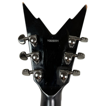 Dean Dimebag Darrel Signature Razorback 2006 - Zwart Zilver