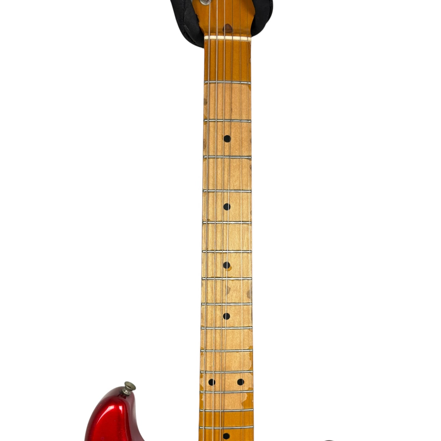 Fender Japan Stratocaster Réédition 57 1984-1987 - Rouge Pomme d'Amour