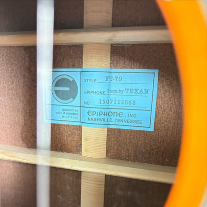 Epiphone FT-79 inspired by Texan 2015 - Natural