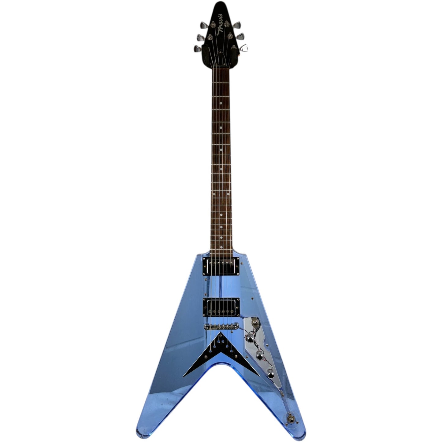 Mavis Flying V Acryl - Blue