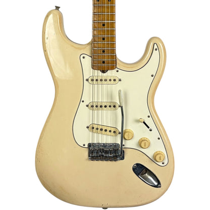Greco Matsumoku Stratocaster fra 1970'erne – Vintage White