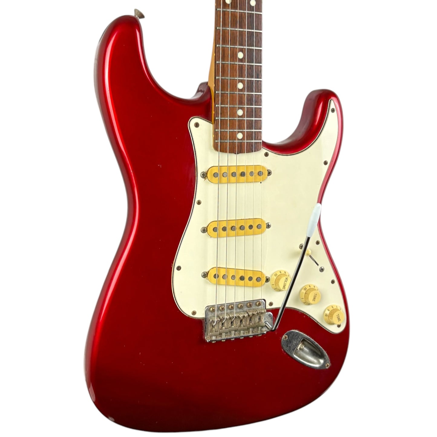 Fender Japan 62 Reissue Stratocaster 1993-1994 - Кенди Епъл Ред