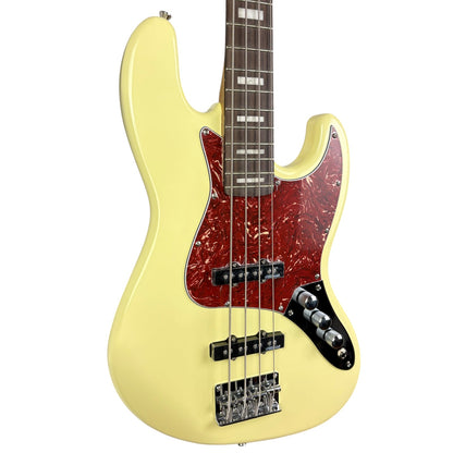 Faber JBC VWR Jazz Bass - Alb Vintage