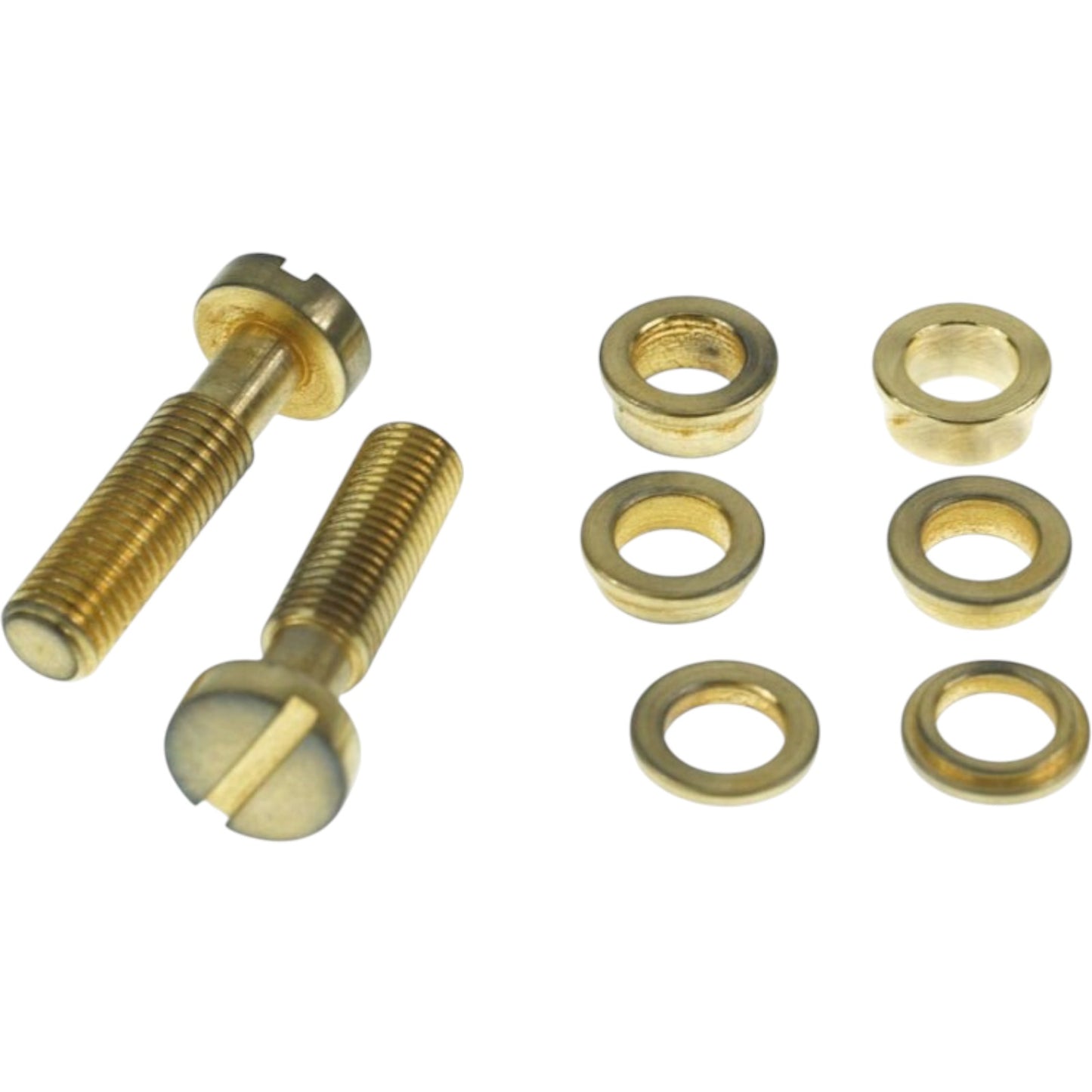 طقم فابر TL-MGA فابر تون-لوك، 2 مسمار برغي (خيط متري) + 3 أزواج من الحلقات الفاصلة، ذهبي معتق