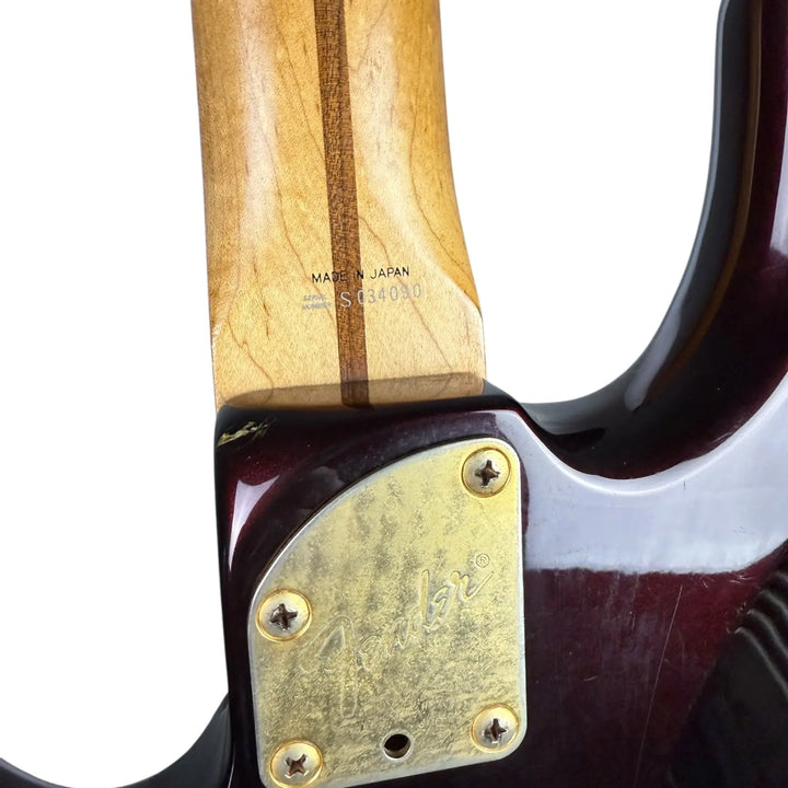 Fender Japan PJR94EQ3 Precision Bass 1994-1995 - Wine Red Fender