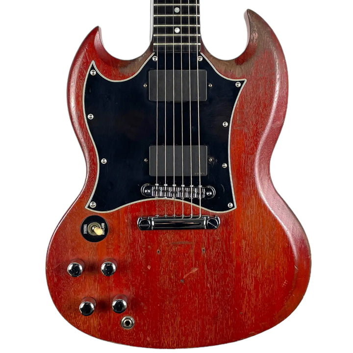 Gibson SG Lefthand EMG 2003- Worn Cherry - Pat´s Guitars