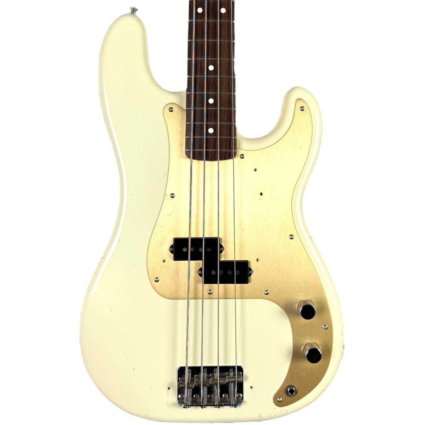 Squier Precision Bass JV 1984 - Olympic White