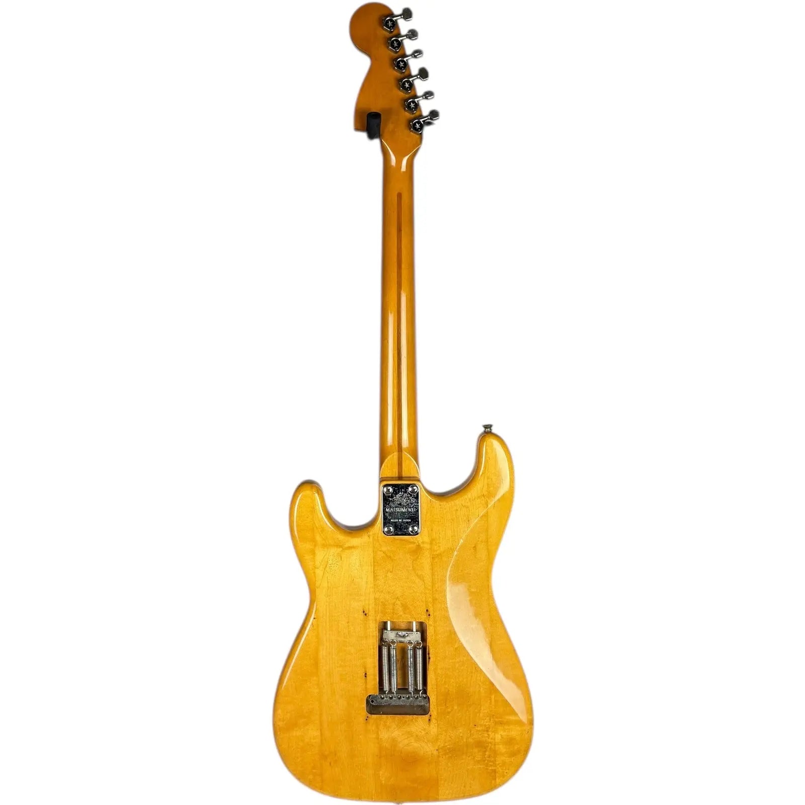 Greco Matsumoku Stratocaster 1970s - Natural - Pat's Guitars – Pat