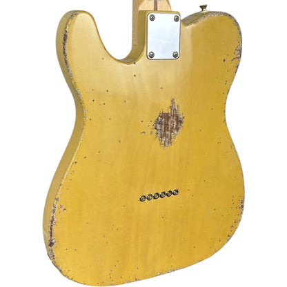 Fender MJT 50s Reissue Telecaster – karamelově blond – výrazný relic vzhled