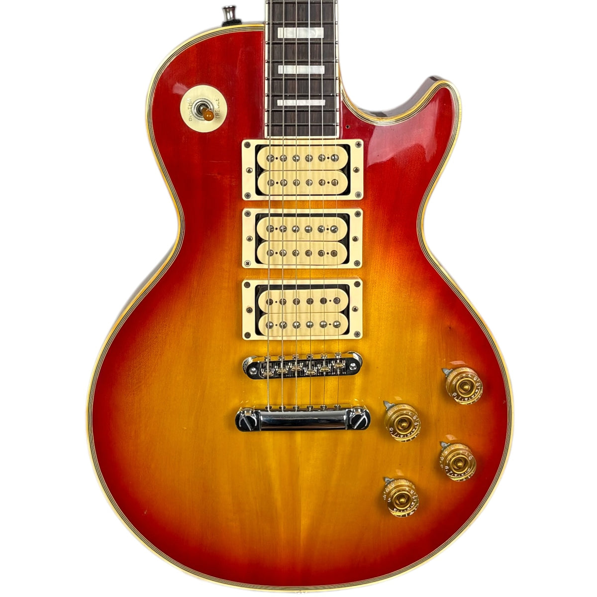 Aria Pro II Les Paul Custom δεκαετίας 1980 - Cherry Sunburst