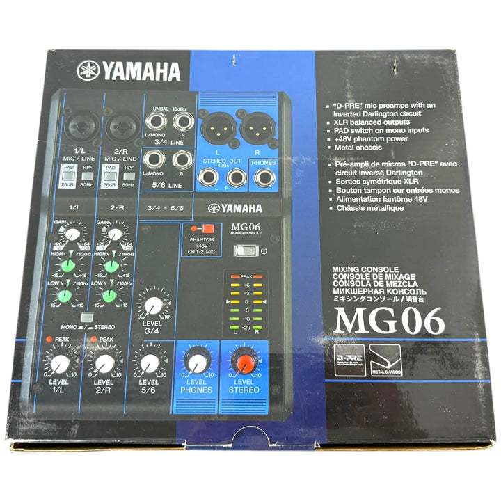 Yamaha MG06 - Pat´s Guitars