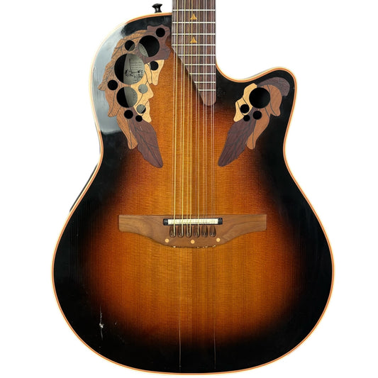 Ovation 1858 Elite 12-String 1997 - Tobacco Burst