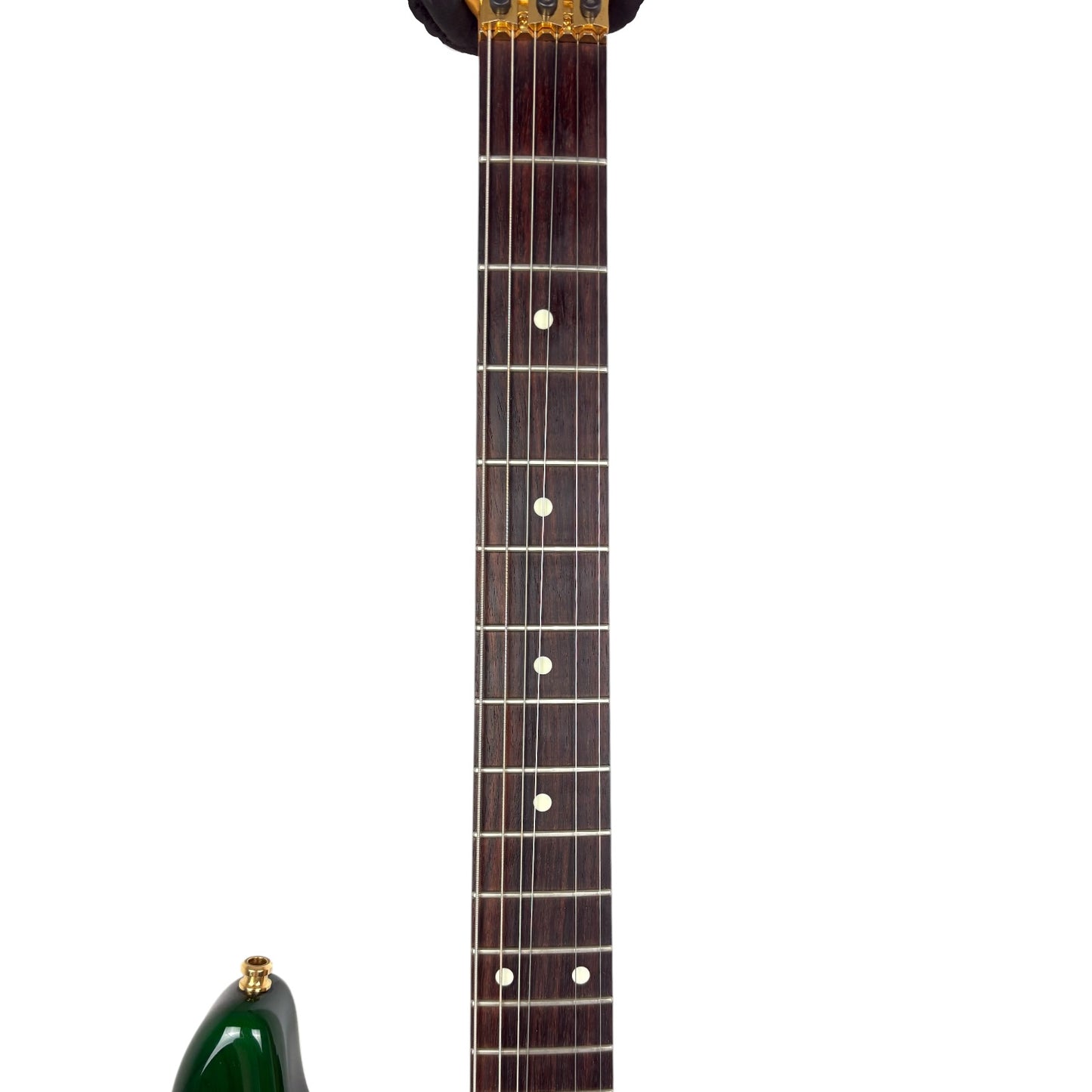 Lake Placid Custom par Andre Waldenmaier HSS Floyd Rose 1995 - Vert Transparent