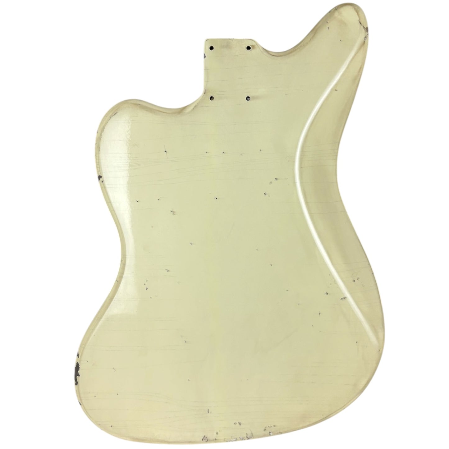 MJT Aged Relic Nitro Jazzmaster Body - Vintage White