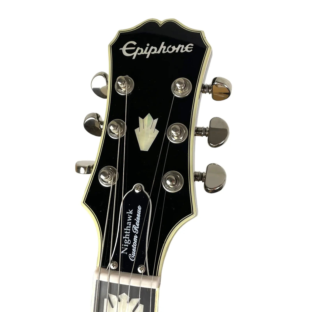 Epiphone Nighthawk Custom Reissue 2011 - Trans Black - Pat´s Guitars