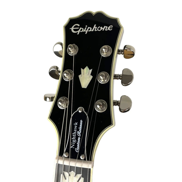 Epiphone Nighthawk Custom Reissue 2011 - Trans Black - Pat´s Guitars