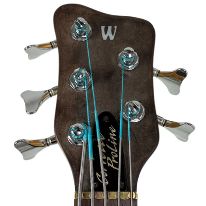 Warwick Corvette ProLine 5 Bass 1993 - Trans Red