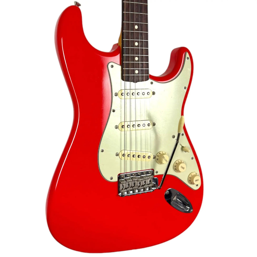 Fender Japan Limited Edition Souichiro Yamauchi Stratocaster 2017 - Fiesta Red - Pat´s Guitars