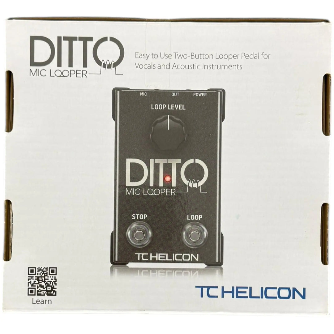 TC Helicon DITTO Mic Looper Pedal - Pat´s Guitars
