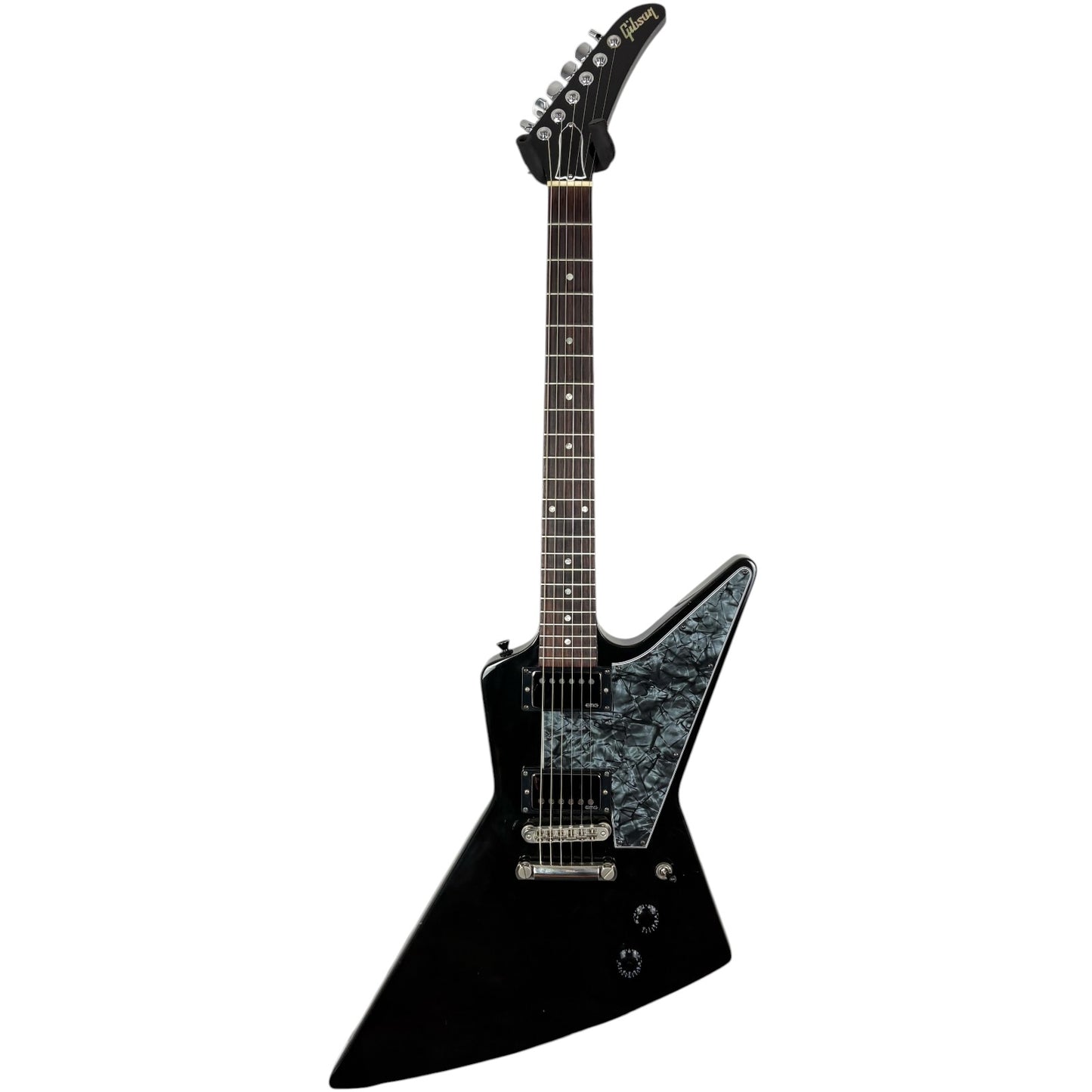 Gibson 76’ Reissue Explorer 204 - Ebony - EMG MOD