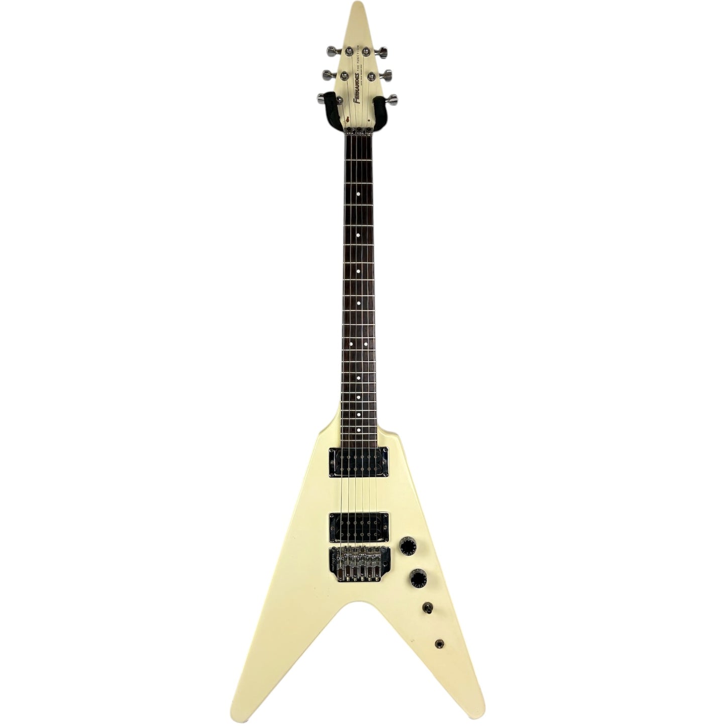 Fernandes Flying V - Vintage bílá