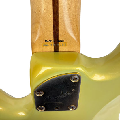 Fender Japan Jazz Bass Special 1988-1989 - Yellow White - Vintage