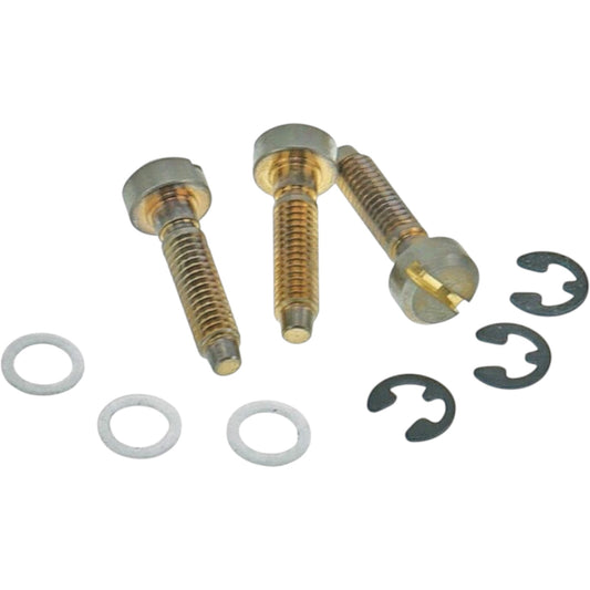 Faber SS-GA (3pcs.) Faber® Saddles Replacement screw, Brass, gold plated, aged