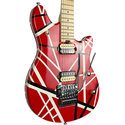 EVH Wolfgang - Striped Red Black White EVH
