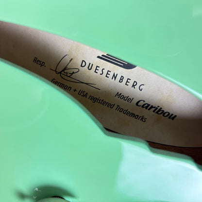 Duesenberg Caribou 2014 - Cyan Green
