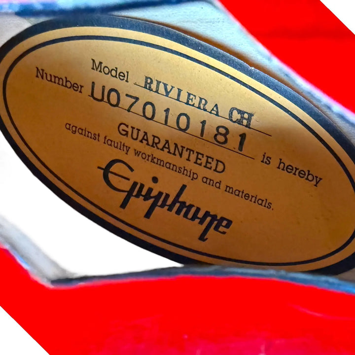 Epiphone Riviera Pat´s Guitars
