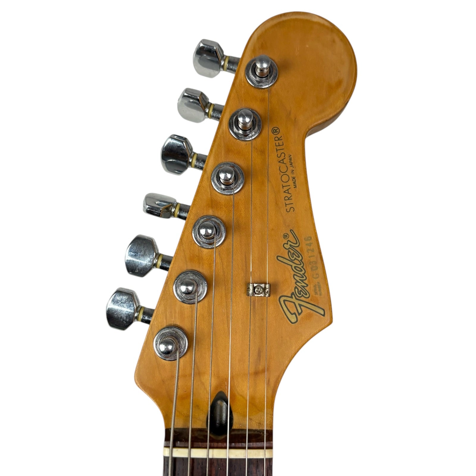 Fender Japan Stratocaster 1987-1988 - Vintage White – Pat´s Guitars