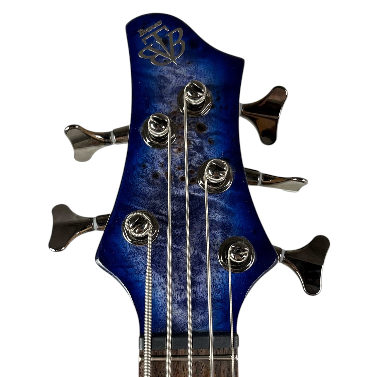 Chitară bas Ibanez BTB845 cu 5 corzi 2021 - Albastru Cerulean cu efect burst