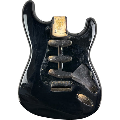 Fender Japan Stratocaster test - Fekete