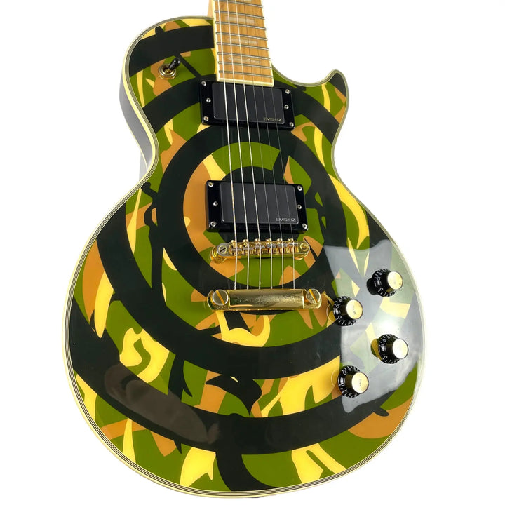 Epiphone Les Paul Custom Zakk Wylde 2008 - Camouflage - Pat´s Guitars