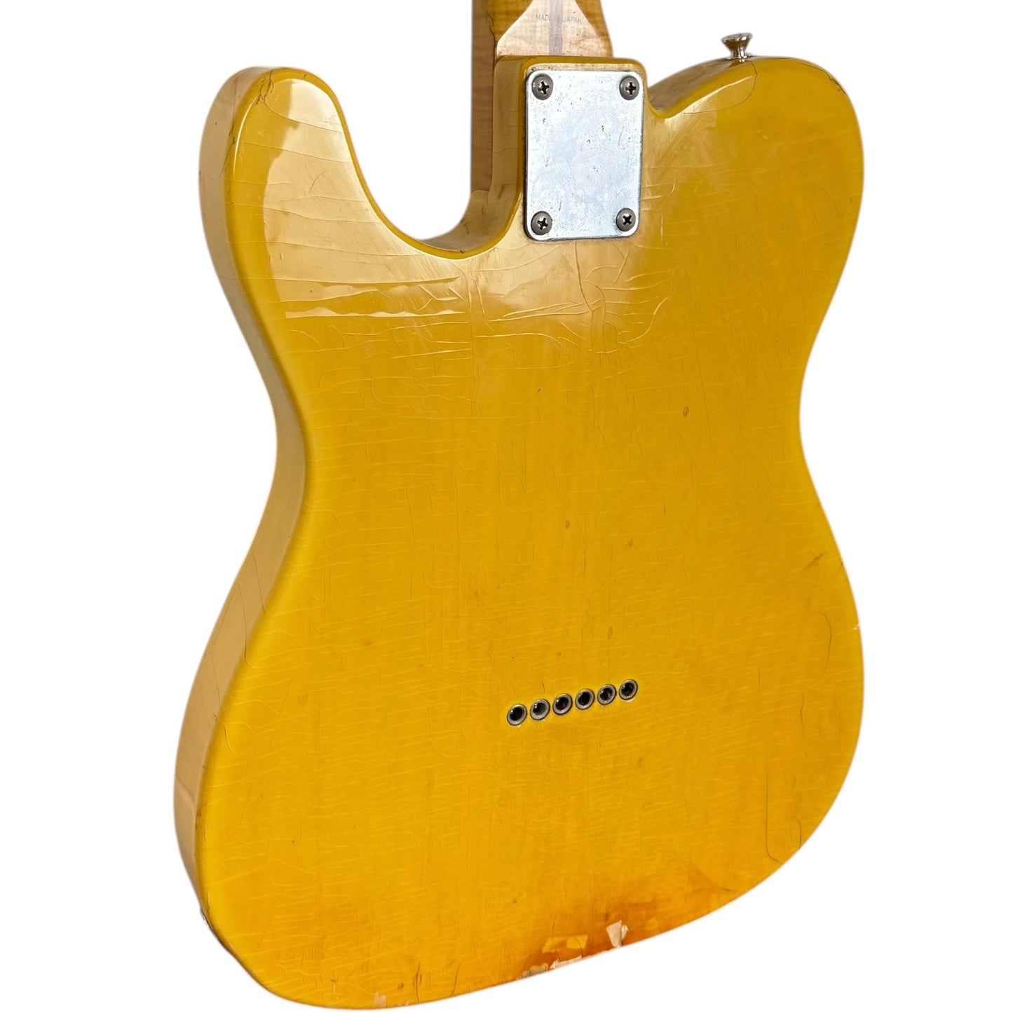 Fender Japan 52 Reissue Telecaster 1994-1995 - Fotoflame - Butterscotch Blonde
