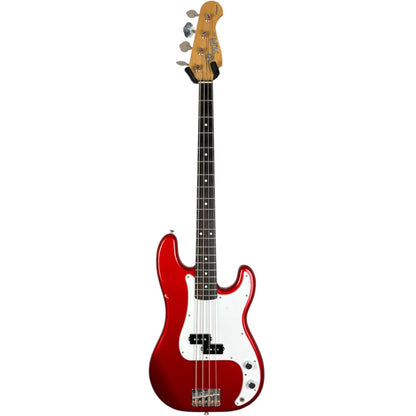 FGN Fujigen Japan J-Standard Jazz Bass 2009 - Candy Apple Red