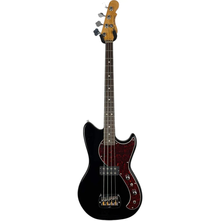 G&L Tribute Series Fallout Short Scale Bass 2022 - Black - Pat´s Guitars