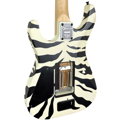 Charvel Pro Mod DK22 Satchel Signature 2021 – Сатенено бяло „Бенгалски тигър“