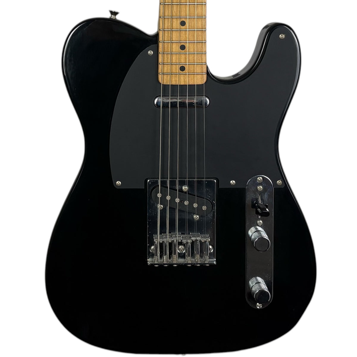 Squier by Fender Japan Silver Series Telecaster 2002-2004 - Noir