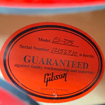 Gibson Memphis Custom Shop ES-275 2016 - Cherry Red